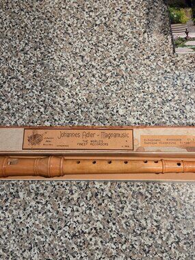 Johannes Adler Magnamusic A:440 C Soprano Baroque Fingering #2000DHB Germany